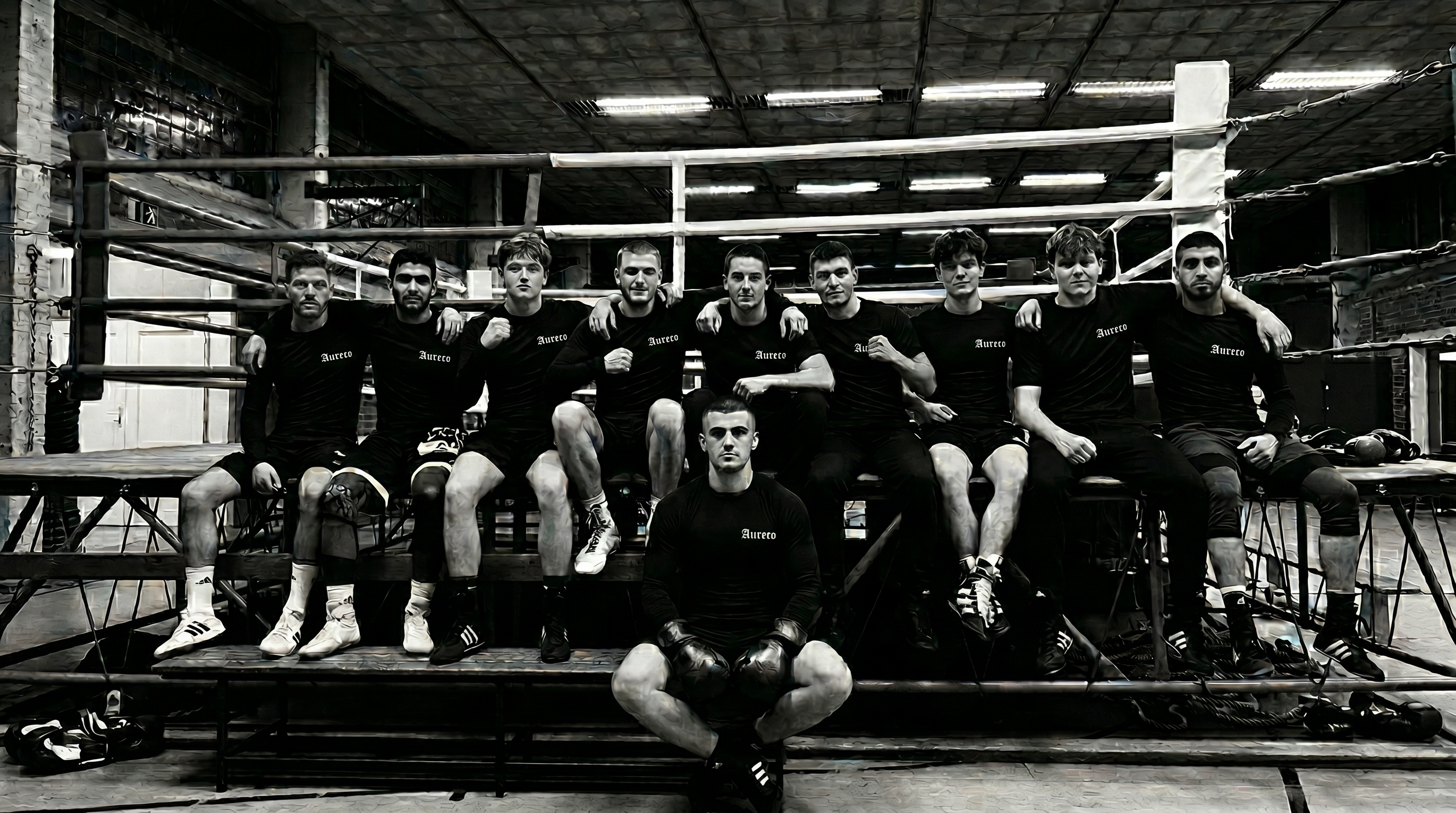 UCL Boxing wearing Aureco